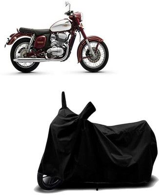 KANISHA ENTERPRISES Waterproof Two Wheeler Cover for JAWA(Classic 350, Black)