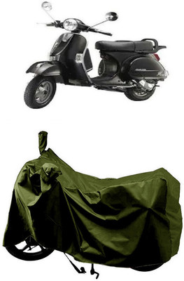 SUGASHRI Waterproof Two Wheeler Cover for LML(Star Euro, Green)
