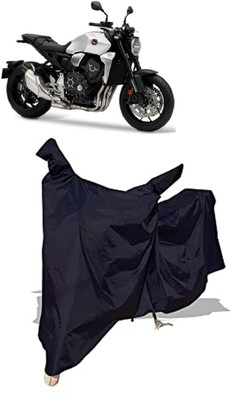 Amexride Two Wheeler Cover for Honda(CB 1000R, Black)