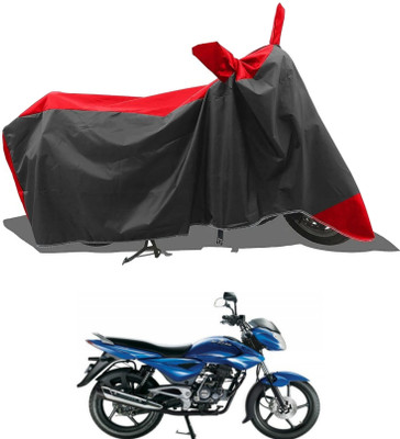 KEDIT Two Wheeler Cover for Bajaj(XCD 125cc, Red)
