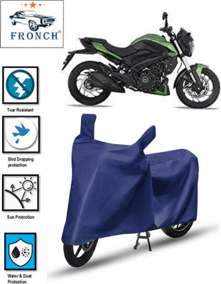 FRONCH Waterproof Two Wheeler Cover for Bajaj(Dominar 400, Blue)