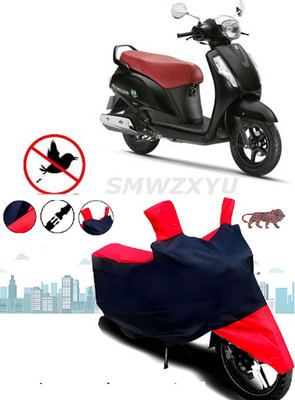 smwzxyu Waterproof Two Wheeler Cover for Suzuki(Access, Blue, Red, Multicolor)
