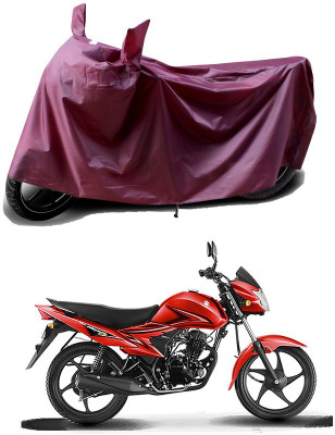 THE REAL ARV Waterproof Two Wheeler Cover for Suzuki(Hayate EP, Maroon)