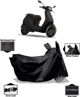 CoverXpert Two Wheeler Cover for Ola(Electric Scooter, Black)