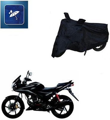 Mdstar Waterproof Two Wheeler Cover for Honda(CBF Stunner, Black)
