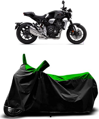 OliverX Waterproof Two Wheeler Cover for Honda(CB1000R Plus, Green)