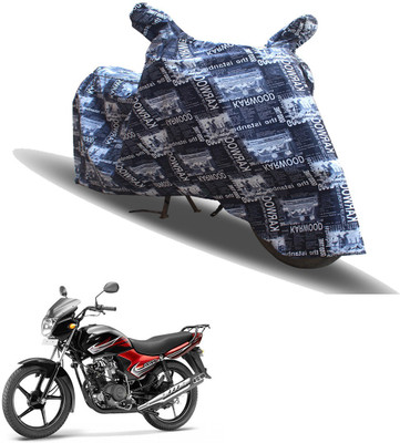 SS FOR YOUR SMART NEEDS Waterproof Two Wheeler Cover for Yamaha(YBR 110, Multicolor)