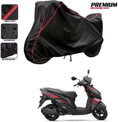 PAGORA Waterproof Two Wheeler Cover for Suzuki(Avenis 125, Black)