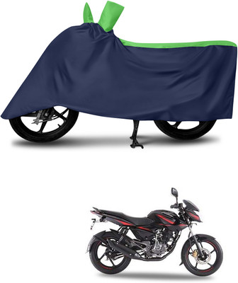 DeepShakshi AUTOMOTIVE Waterproof Two Wheeler Cover for Bajaj(Pulsar 135, Blue, Green)