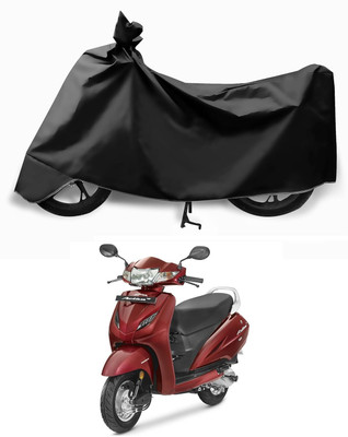 AASHTIK MART Two Wheeler Cover for Honda(Activa 4G, Black)