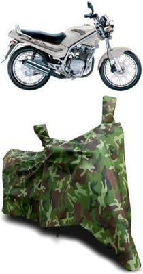 ATBROTHERS Waterproof Two Wheeler Cover for Kinetic(GF 170, Multicolor, Green)