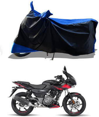 DeepShakshi AUTOMOTIVE Waterproof Two Wheeler Cover for Bajaj(Pulsar 220 BS6, Blue)