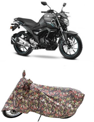 Coxtor Waterproof Two Wheeler Cover for Yamaha(FZ S V3.0 FI, Multicolor)