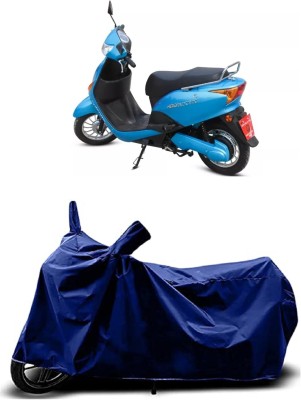 VESMEI Two Wheeler Cover for Hero(Electric Photon, Blue)