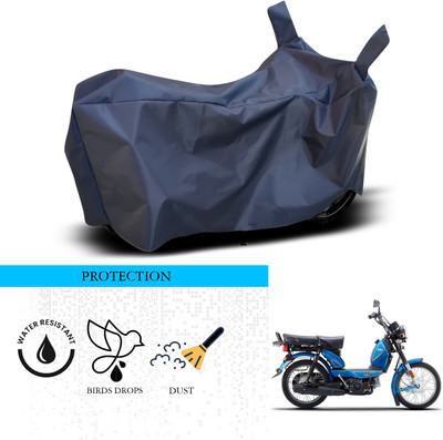 ANTHUB Waterproof Two Wheeler Cover for TVS(Heavy Duty, Blue)