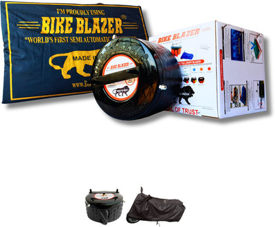 BIKE BLAZER Waterproof Two Wheeler Cover for Royal Enfield(Bullet 350, Multicolor)