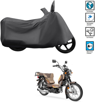 PAGORA Waterproof Two Wheeler Cover for TVS(XL 100 Heavy Duty, Grey)