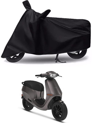 KEDIT Two Wheeler Cover for Ola(Black)