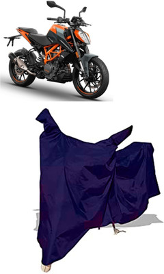 Amexride Two Wheeler Cover for KTM(390 Duke BS6, Blue)