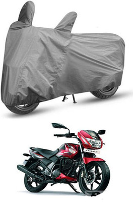 DeepShakshi AUTOMOTIVE Two Wheeler Cover for TVS(Centra, Grey)
