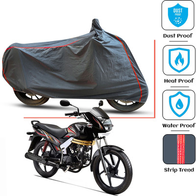 FAMEXON Waterproof Two Wheeler Cover for Mahindra(Centuro, Grey)