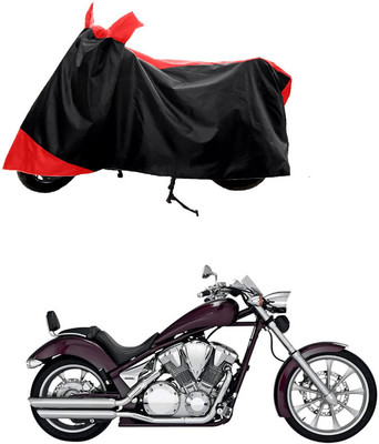 GROFATIK Two Wheeler Cover for Honda(VT 1300CX, Red)