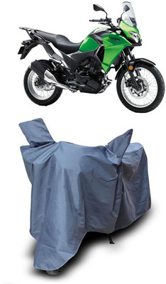 MADAFIYA Waterproof Two Wheeler Cover for Kawasaki(Versys X 300, Grey)