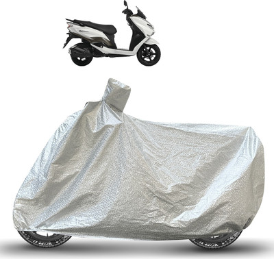 Caronix Waterproof Two Wheeler Cover for Suzuki(Burgman Street, Silver)