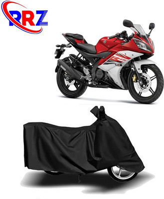 RRZ Waterproof Two Wheeler Cover for Yamaha(R15 V3, Black)
