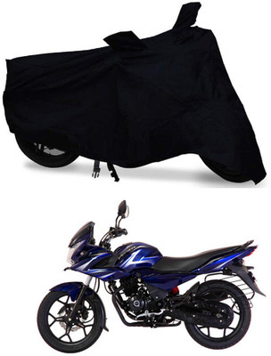 Mdstar Waterproof Two Wheeler Cover for Bajaj(Discover 150 f, Black)