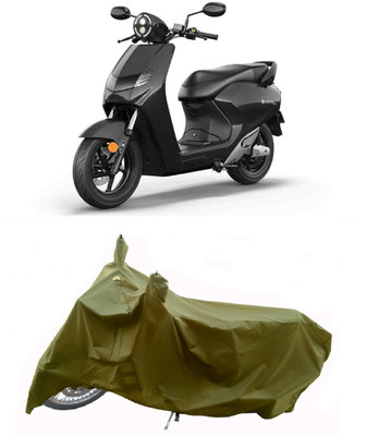Wegather Two Wheeler Cover for Bounce(Infinity E1, Green)