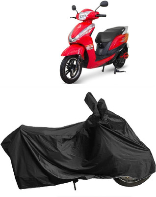 DIGGU Two Wheeler Cover for Ampere(Magnus BS6, Black)