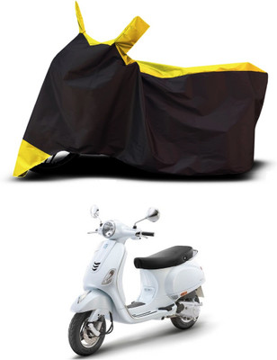 VESMEI Two Wheeler Cover for Vespa(ZX 125 BS6, Yellow)