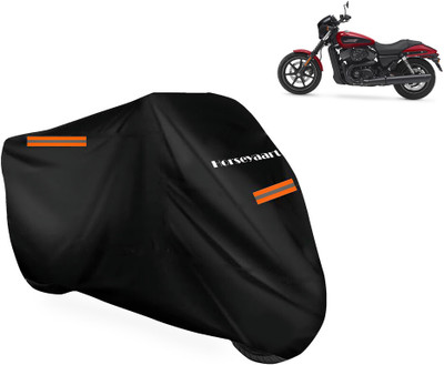 Horseyaart Waterproof Two Wheeler Cover for Harley Davidson(Street 750, Black)