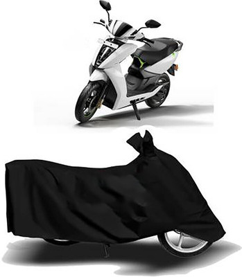 Mdstar Waterproof Two Wheeler Cover for Ather(450, Black)