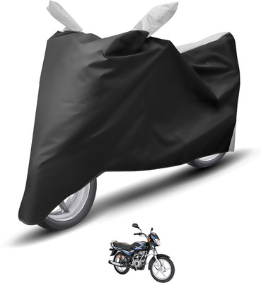 Caronix Waterproof Two Wheeler Cover for Bajaj(CT 100, Silver)
