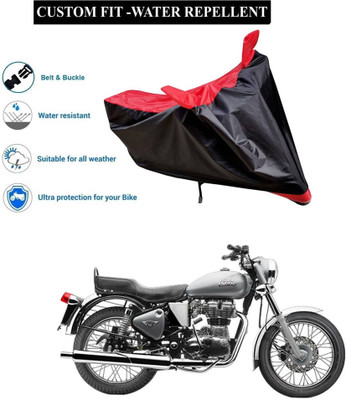 CODOKI Waterproof Two Wheeler Cover for Royal Enfield(Electra 4S, Red)