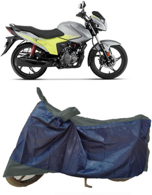 DIGGU Two Wheeler Cover for Hero(Glamour Blaze, Multicolor)