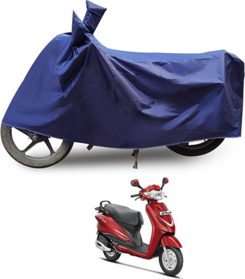 Euro Care Waterproof Two Wheeler Cover for Hero(Duet, Blue)