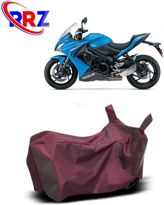 RRZ Waterproof Two Wheeler Cover for Suzuki(GSX S1000F, Maroon)