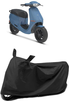 AASHTIK MART Two Wheeler Cover for Ola(Black)