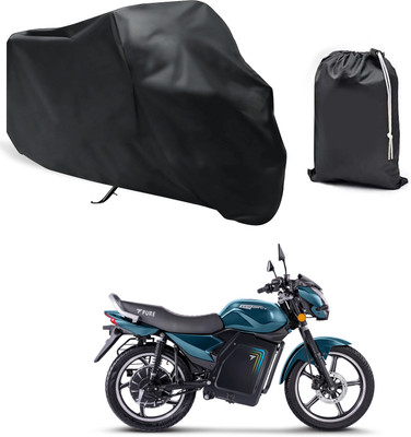 GOSHIV-car and bike accessories Waterproof Two Wheeler Cover for PURE EV(Black)