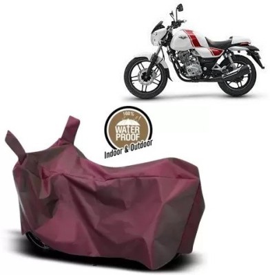 OliverX Waterproof Two Wheeler Cover for Bajaj(V15, Maroon)