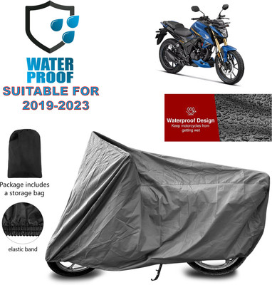 PAGORA Waterproof Two Wheeler Cover for Honda(Hornet 2.0, Grey)