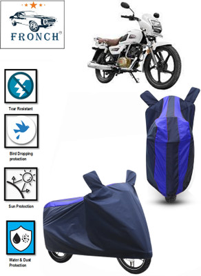 FRONCH Waterproof Two Wheeler Cover for TVS(Radeon, Blue)
