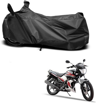 Mdstar Waterproof Two Wheeler Cover for Yamaha(SS 125, Black)