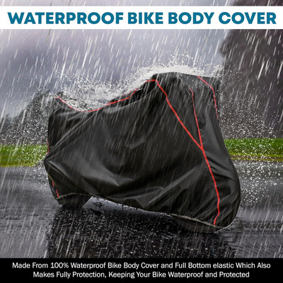 Car Styling Waterproof Two Wheeler Cover for Bajaj(Freedom, Multicolor)