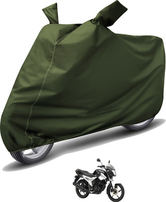 Caronix Waterproof Two Wheeler Cover for Yamaha(SZ R, Green)