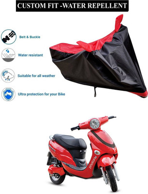 CODOKI Waterproof Two Wheeler Cover for Hero(Electric Photon BS6, Red)