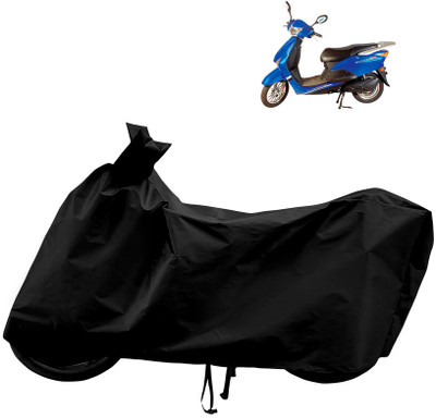 Horseyaart Waterproof Two Wheeler Cover for Avon(E Scoot, Black)